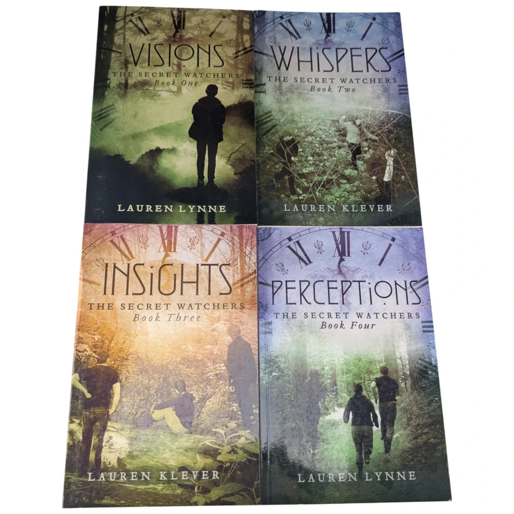 The Secret Watchers Books 1-4 Signed Paperback Lot Lauren Lynne Klever